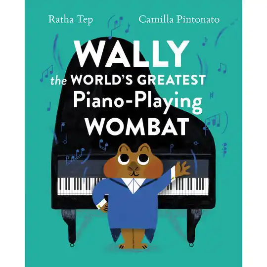 Today Only Wally the World's Greatest Piano-Playing Wombat