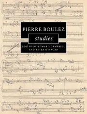 Seasonal Sale Pierre Boulez Studies