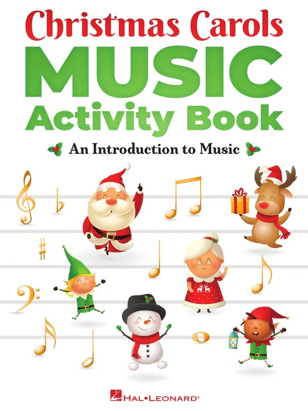 Trending Christmas Carols Music Activity Book