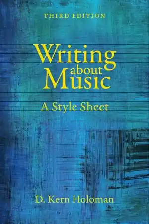 Writing about Music A Style Sheet One Day Deal
