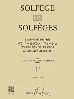 Solfège des Solfèges Vol. 4A (without accompaniment) Deal