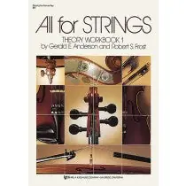 No Minimum Order All For Strings Theory Workbook 1 - Conductor Answer Key