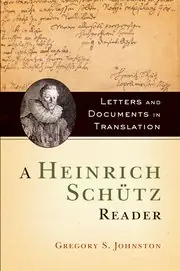 Heinrich Schutz Reader Price Cut
