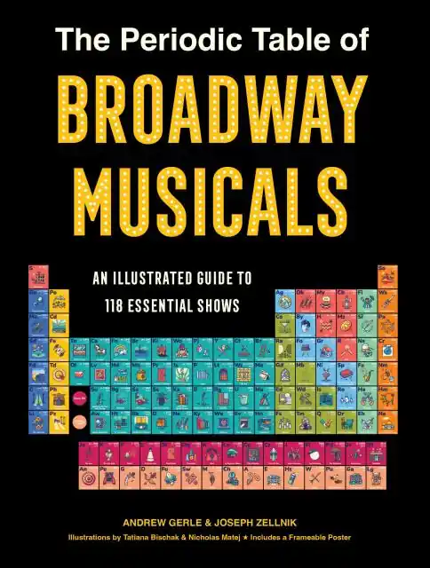 The Periodic Table of Broadway Musicals An Illustrated Guide to 118 Essential Shows Weekend Sale