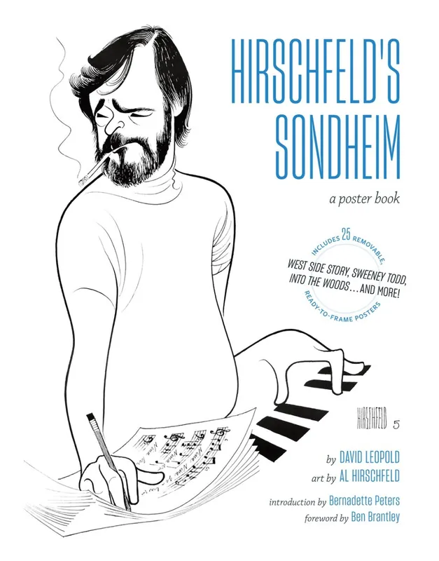 Crafted Hirschfeld's Sondheim A Poster Book