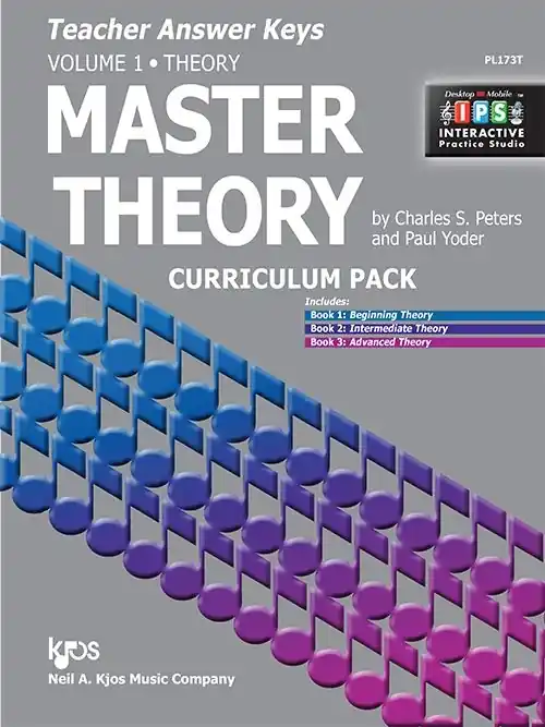 Master Theory Teacher Answer Keys, Vol. 1 Free Shipping