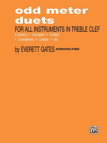 Shop Now Gates Odd Meter Duets for All Instruments in Treble Clef