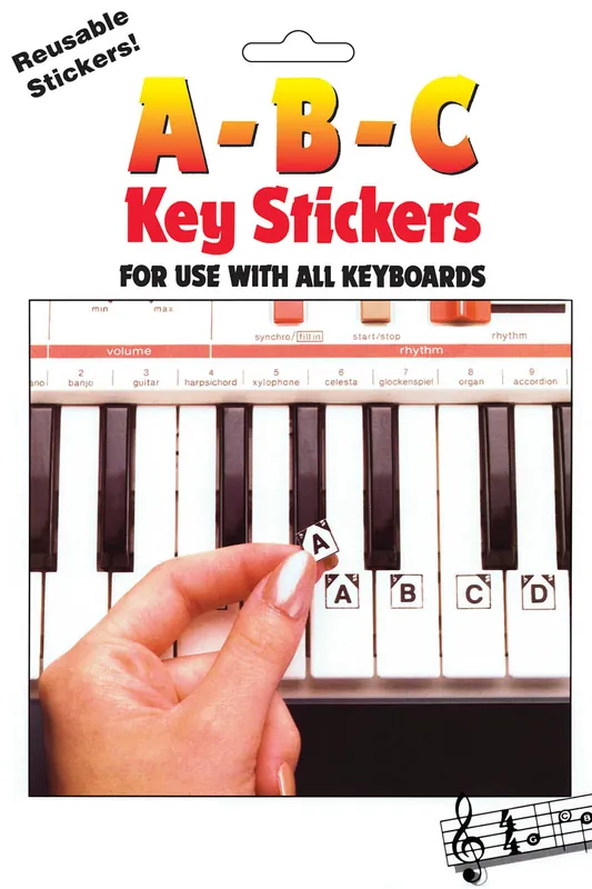 One Day Deal Stickers: ABC Keyboard Stickers