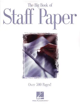 Modern Big Book of Staff Paper, The