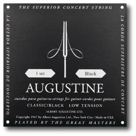 Classic/Black - Low Tension Nylon Guitar Strings Fan Favorite