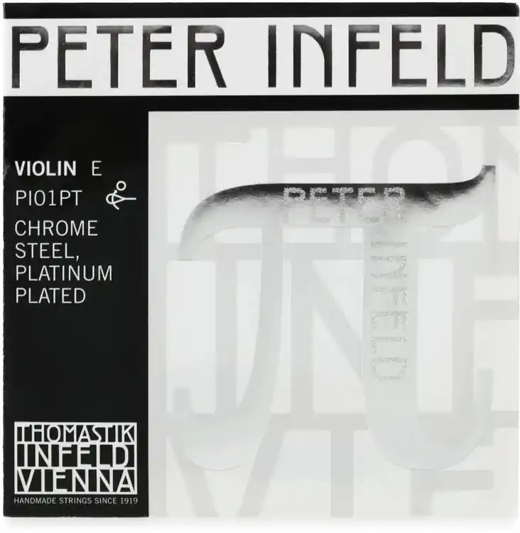 Buy Direct Violin String E Peter Infeld Chrome Steel, Platinum Plated Ball/Loop