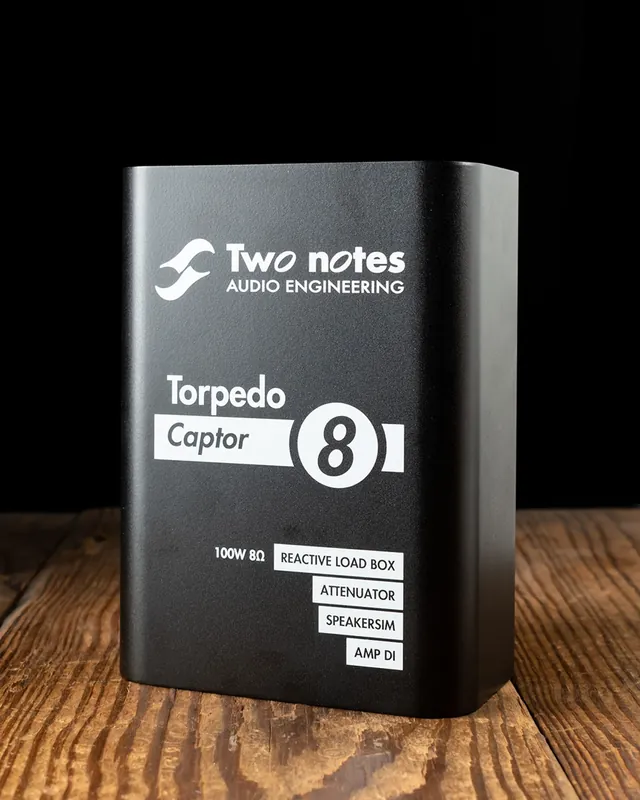 Order Now Two Notes Torpedo Captor Loadbox/DI/Attenuator (8-Ohm)