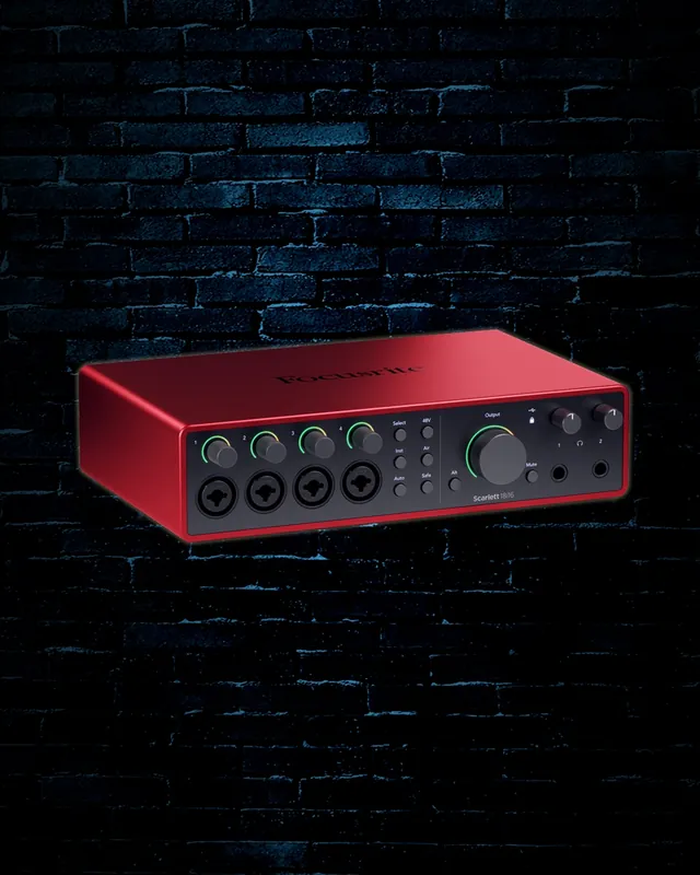 Limited Offer Focusrite Scarlett 18i16 - 18x16 USB Audio Interface (4th Gen)