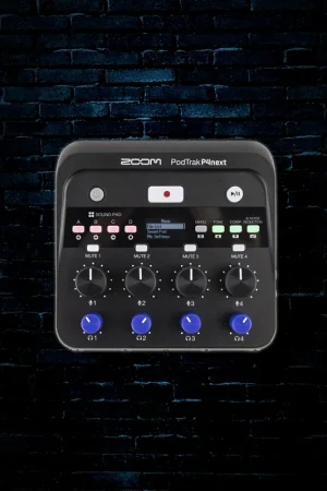 Zoom PodTrak P4next Podcast Recorder Fast Shipping
