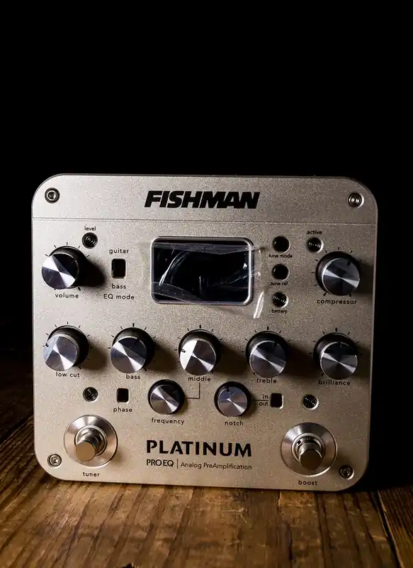 Fishman PRO-PLT-201 Platinum Pro EQ/DI Analog Preamp Must Have
