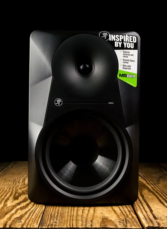 Worldwide Shipping Mackie MR824 - 85 Watt 1x8" Powered Studio Monitor
