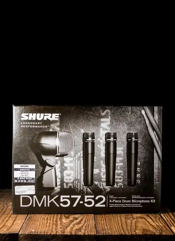 Shure DMK57-52 Drum Microphone Kit No Minimum Order