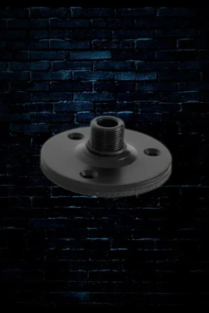 Authentic On-Stage TM08B Mic Stand Flange Mount - Black