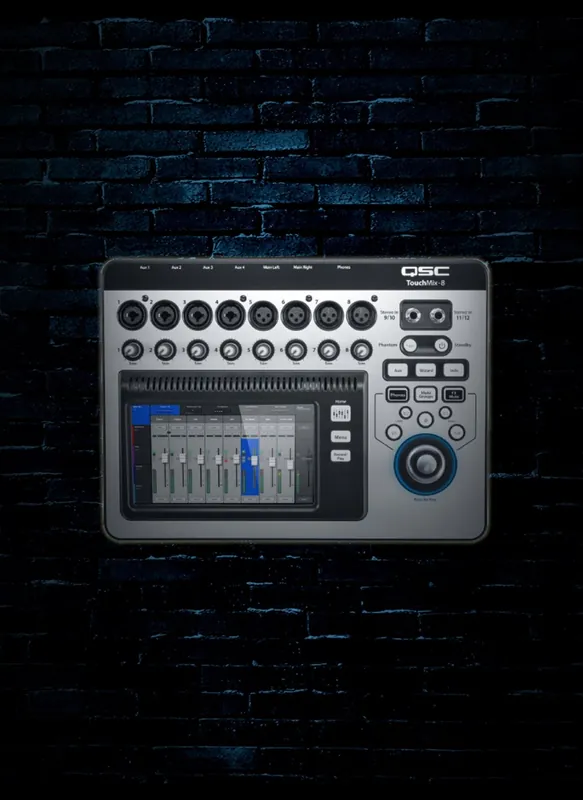 QSC TouchMix-8 - 14-Channel Compact Digital Mixer Don’t Miss Out