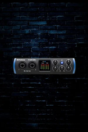 Affordable PreSonus Studio 24c - 2x2 USB 2.0 Audio/MIDI Interface
