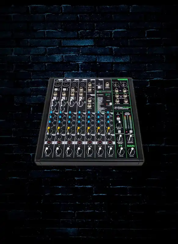 Mackie ProFX10v3 10-Channel Effects Mixer w/USB Authentic