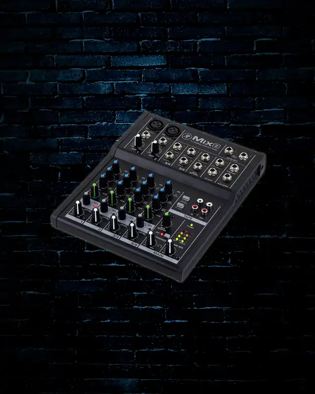 Mackie Mix8 8-Channel Compact Mixer Fresh Stock