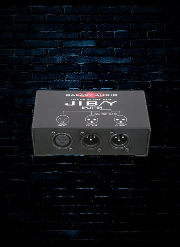 Brand New Galaxy Audio JIB/Y - XLR Splitter