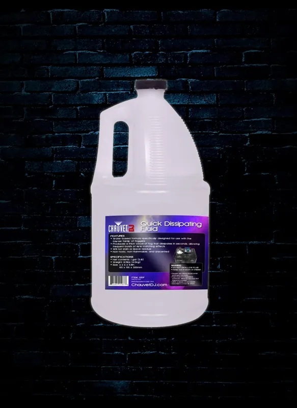 Limited Edition Chauvet DJ QDF Quick Dissipating Fog Fluid