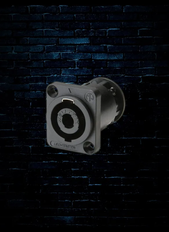 Crafted Neutrik NL4MP Male 4-Pole Chassis Connector