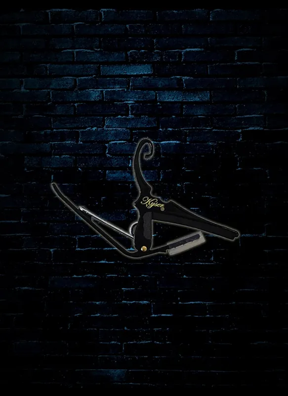 Kyser KG12B - 12-String Quick-Change Capo - Black Get Yours