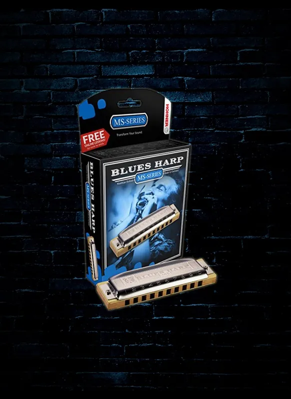 New Release Hohner 532BX Blues Harp Diatonic Harmonica - Key of A