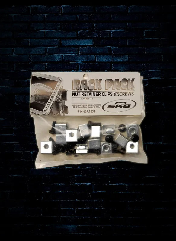 SKB 1SKB19-AC1 Rack Pack Nut Retainer Clips and Screws Markdown