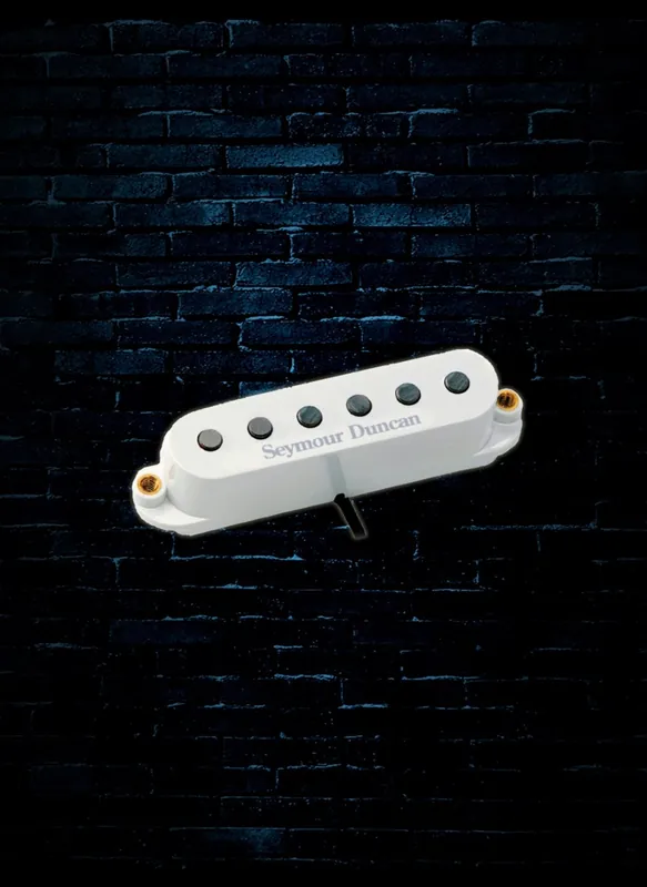 Seymour Duncan STK-S4M Classic Stack Plus Strat Middle Pickup - White Hot Picks