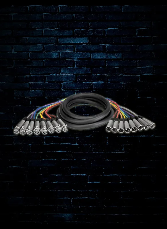 Special Discount Hosa XLR-807 - 7m XLR3F to XLR3M Balanced Snake