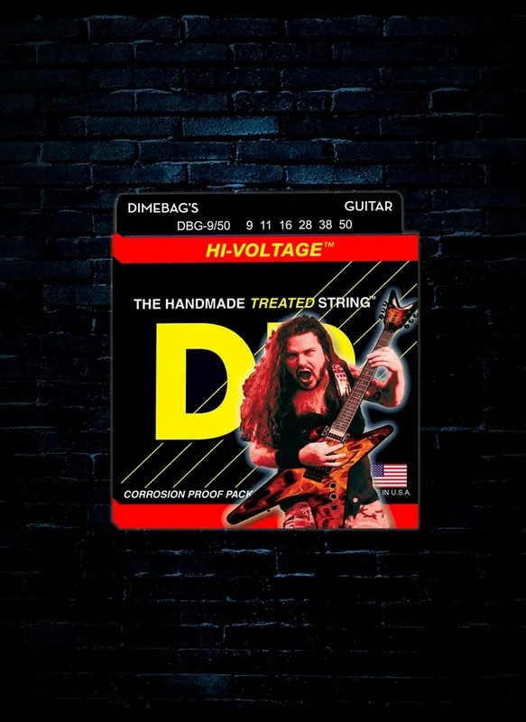 Original DR DBG-9/50 Dimebag Darrell Electric Strings - Signature (9-50)