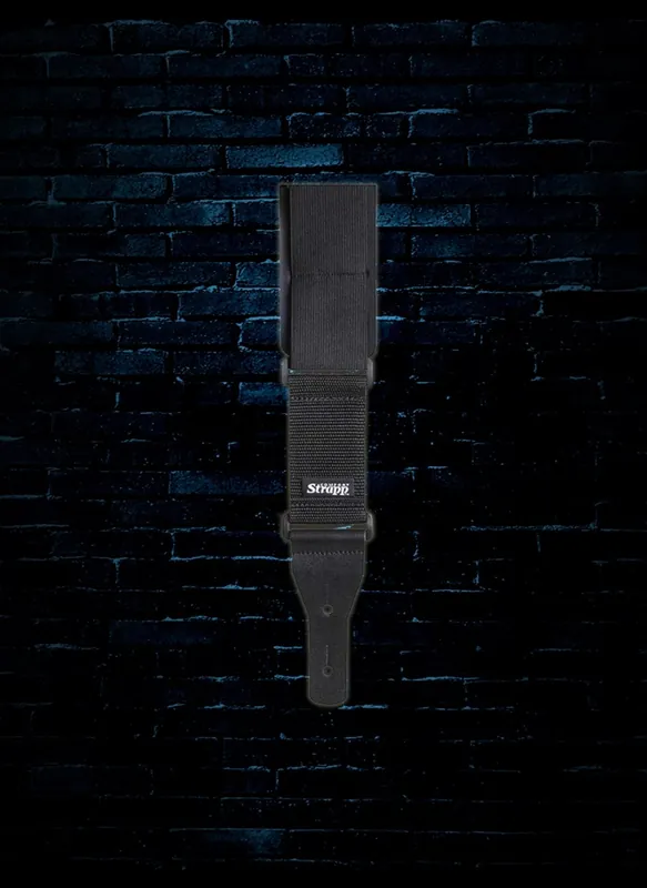 Comfort Strapp 004-PGL Pro Guitar Series Long Strap - Black Fan Favorite
