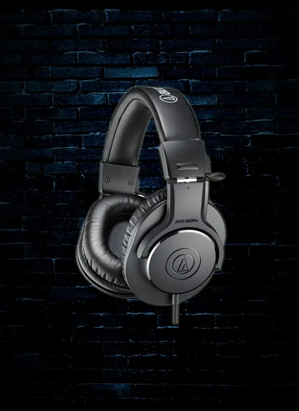 Audio-Technica ATH-M20x Professional Monitor Headphones Order Now