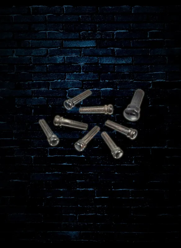 Planet Waves PWPS1 Ebony Bridge Pins with End Pin Set Top Pick