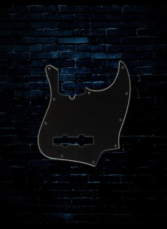 Exclusive Fender Standard Jazz Bass Pickguard - Black