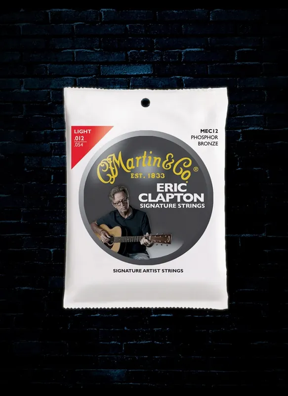 Martin MEC12 Clapton's Choice 92/8 Phosphor Bronze Strings - Light (12-54) Flash Sale