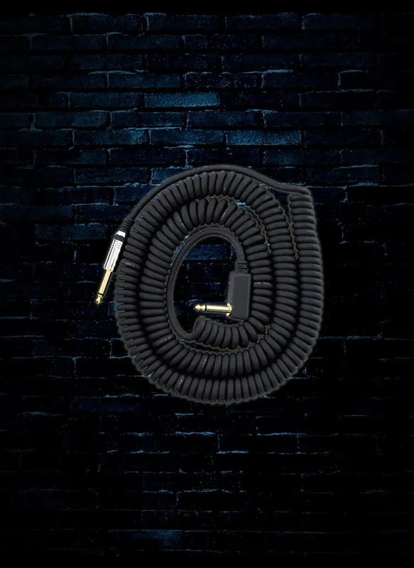 Next Day Delivery VOX VCC090BK - 9m VCC Vintage Coiled Cable - Black
