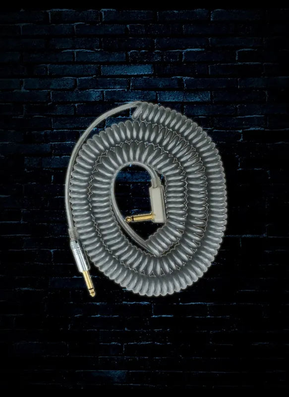 VOX VCC090SL - 9m VCC Vintage Coiled Cable - Silver Big Sale