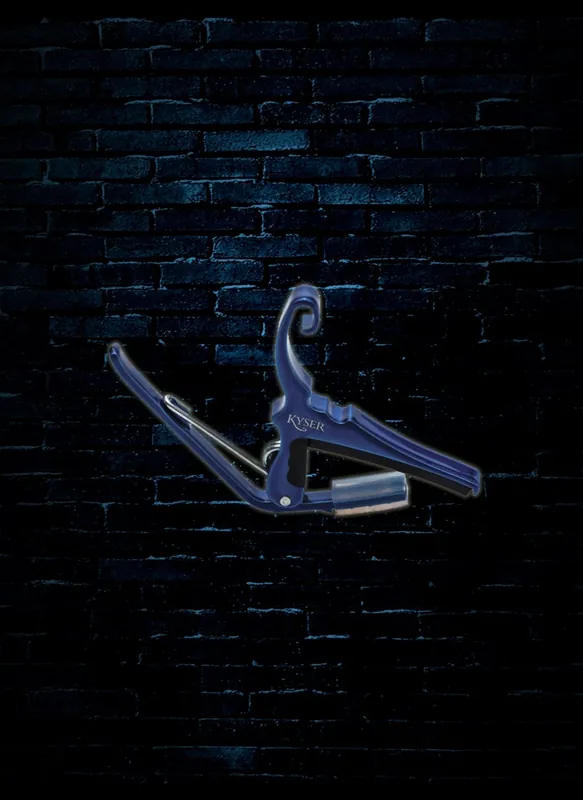 Kyser KG6U - 6-String Acoustic Quick-Change Capo - Blue Latest