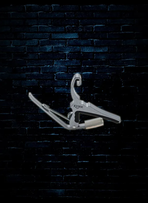 Kyser KG6S - 6-String Acoustic Quick-Change Capo - Silver High Quality