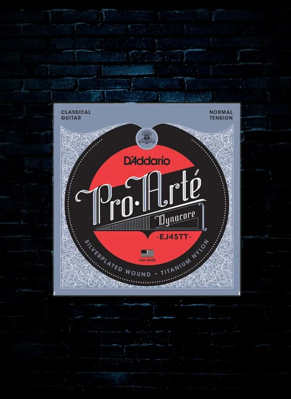 Latest D'addario EJ45TT Pro-Arte Dynacore Classical Strings - Normal (28-44)