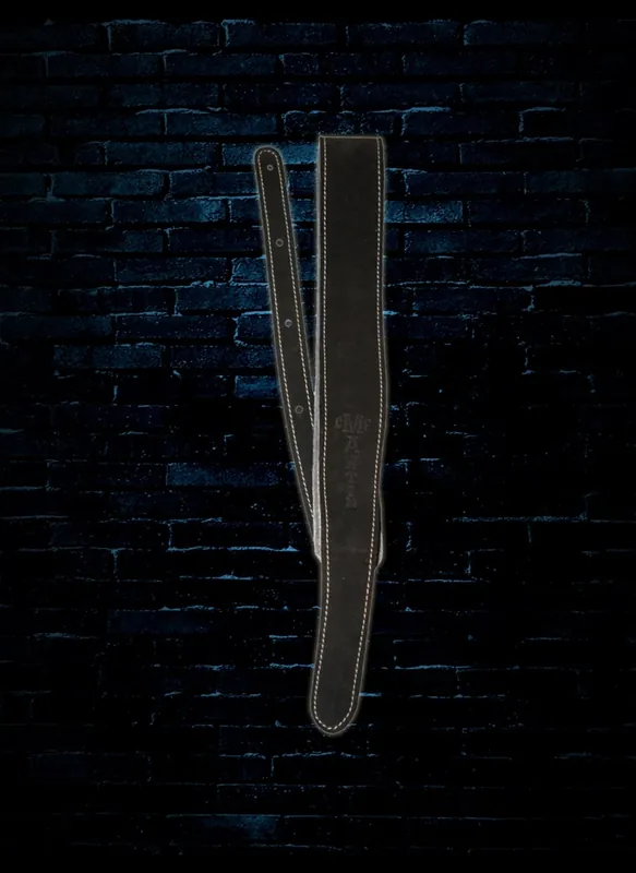 Buy Today Martin 18A0016 - 2.5" Suede Guitar Strap - Black