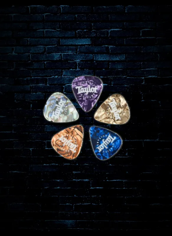 Taylor Marble Guitar Pick (10 Pack) - Medium Time-Limited