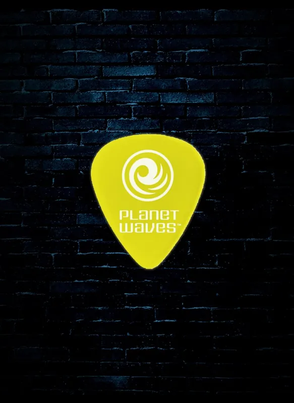 Time-Limited Planet Waves 1DYL3 - 0.70mm Duralin Guitar Pick (25 Pack) - Light/Medium