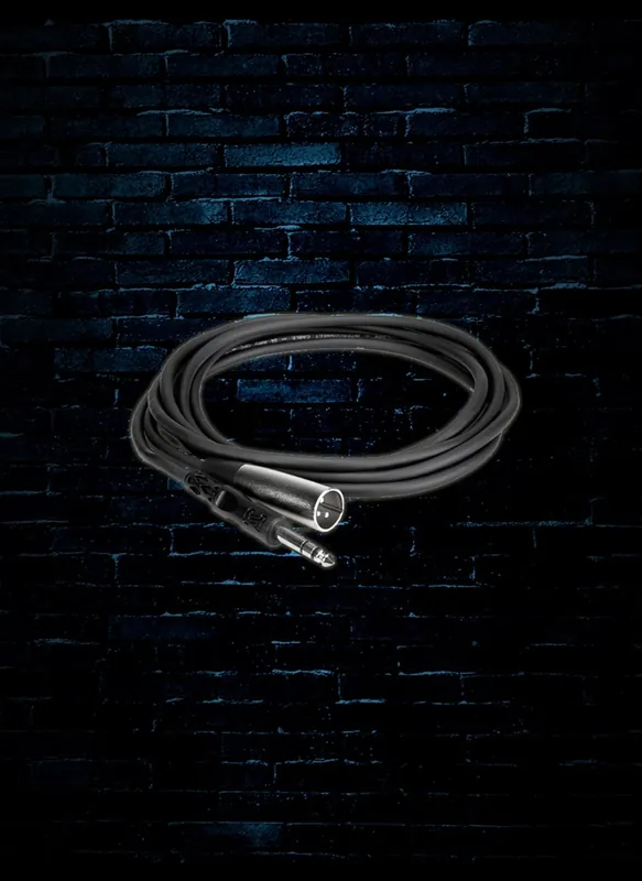 Hosa STX-105M - 5' 1/4" TRS to XLR3M Balanced Interconnect Bargain