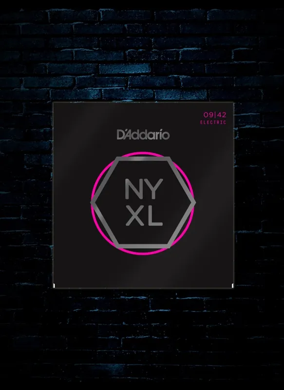 Fast Shipping D'Addario NYXL0942 - NYXL Nickel Wound Electric Strings - Super Light (9-42)